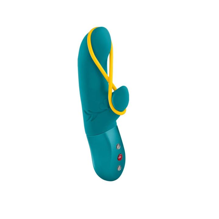 Zielony wibrator do punktu g 17 cm - 12 trybów, wodoodporny, ładowanie magnetyczne