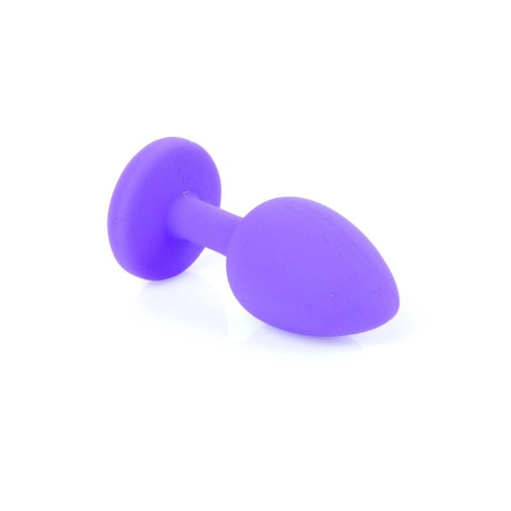 Silikonowy korek analny z ozdobą 7 cm – biżuteria analna