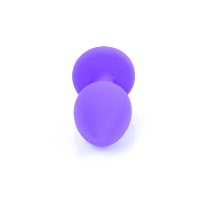 Silikonowy korek analny z ozdobą 7 cm – biżuteria analna