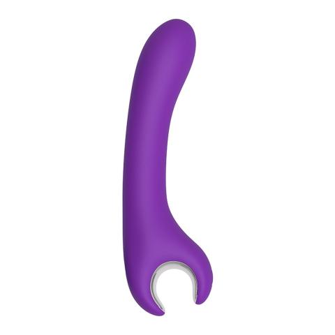 Fioletowy stymulator z 9 trybami wibracji IPX7 | Ładowanie USB