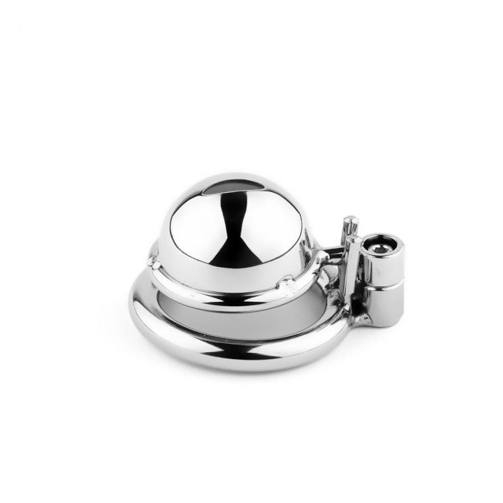 Metalowa klatka na penisa stal nierdzewna + 3 pierścienie | Loris.pl