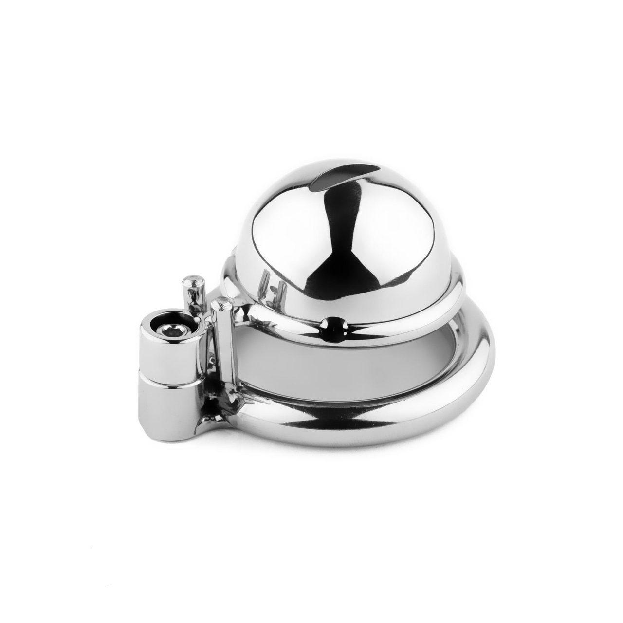 Metalowa klatka na penisa stal nierdzewna + 3 pierścienie | Loris.pl