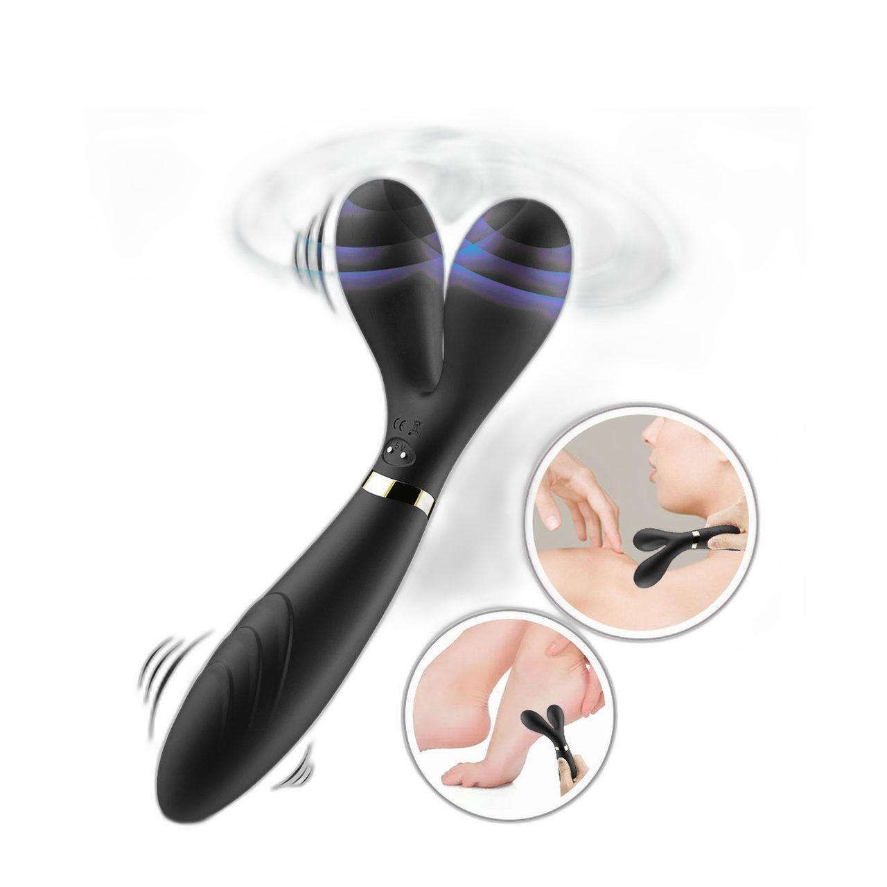 Wibrator dla par 3 silniki, 9 trybów, wodoodporny | Loris.pl