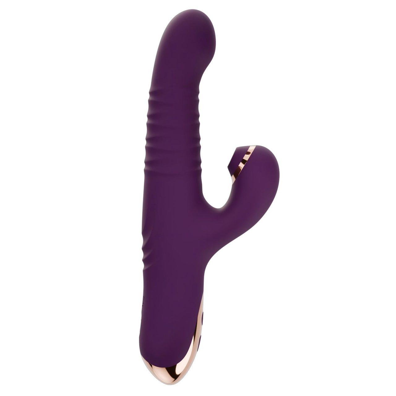 Wibrator 3w1 do punktu G z ssaniem i ruchem posuwistym | Loris.pl