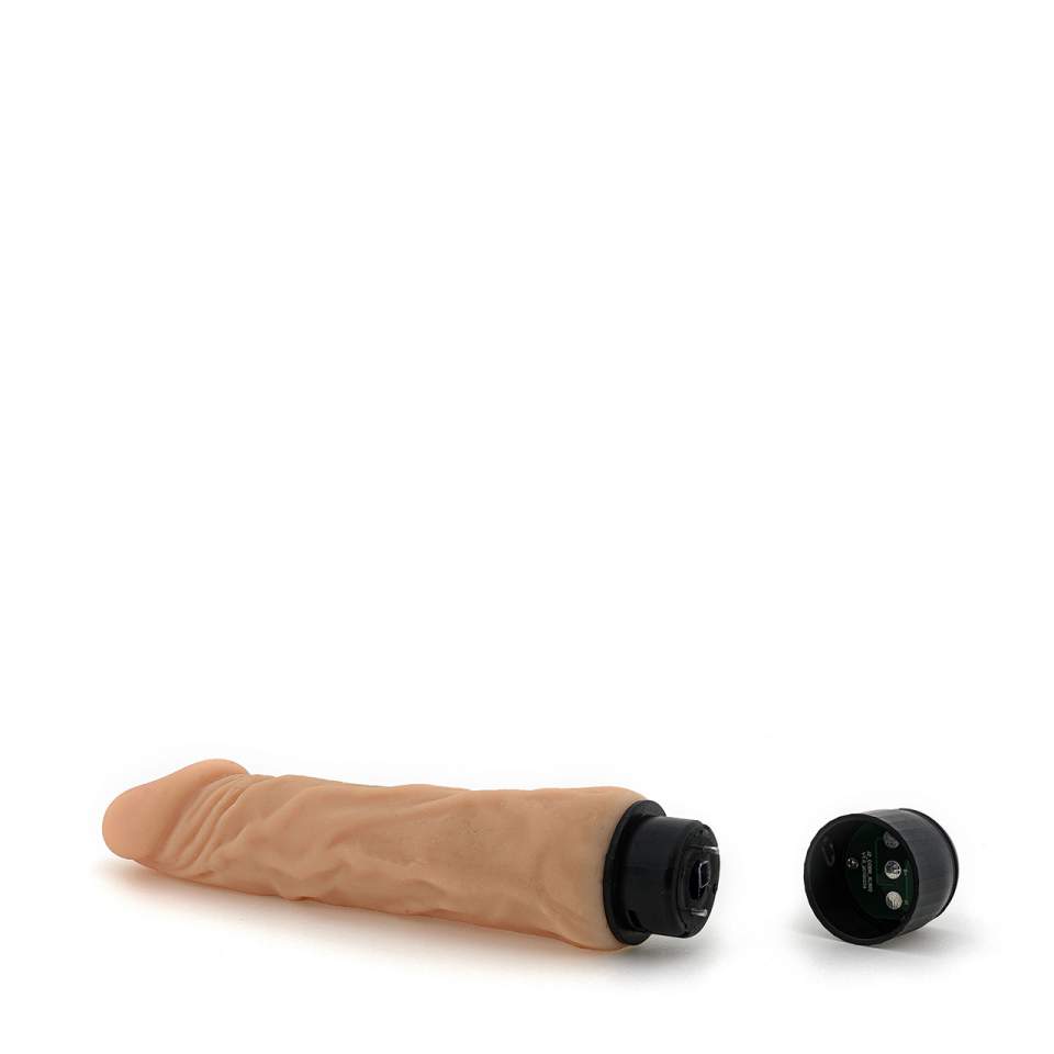 Cielisty realistyczny wibrator z cyberskóry z 12 funkcjami do stymulacji pochwy