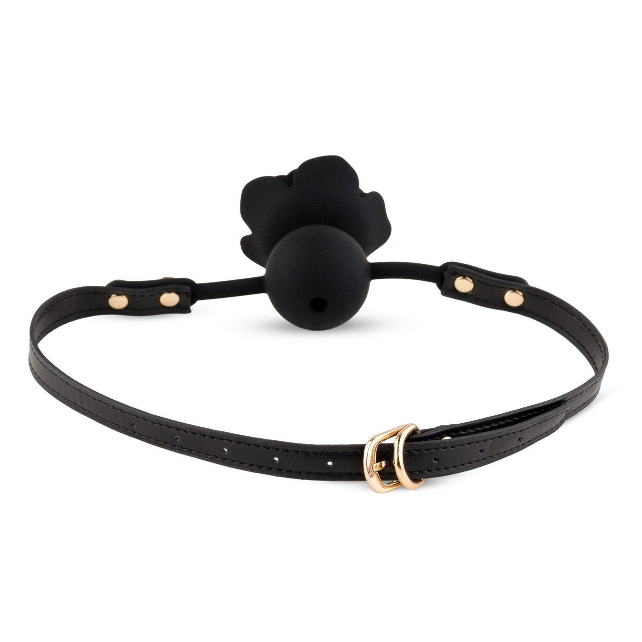 Knebel kulka z kanałem 4,2 cm i różą – regulowany pasek 65 cm | Loris.pl