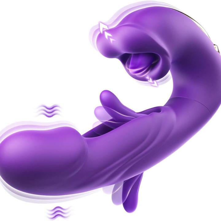 Stymulator łechtaczki efekt lizania i pulsacji | 7 trybów + 7 wibracji