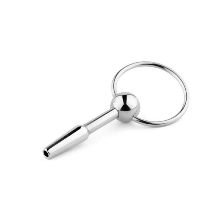 Metalowy plug do cewki z otworem stal nierdzewna 0,7–1 cm | Loris.pl