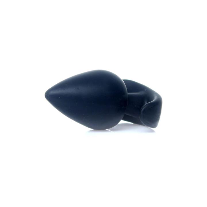 Miękki plug analny TPE 8,5 cm z uchwytem | Loris.pl