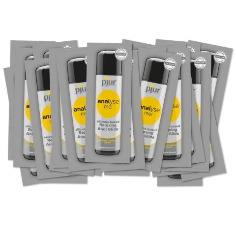 Silikonowy żel analny z jojobą 1,5 ml | 50 saszetek