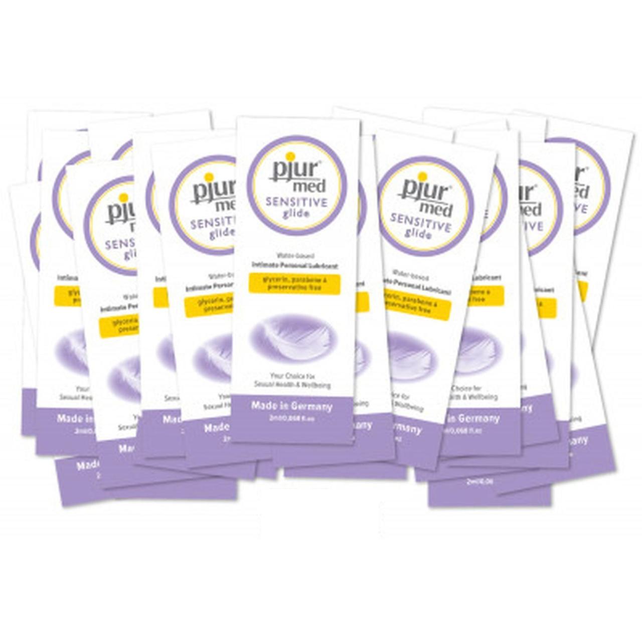 pjur med Sensitive Glide 2 ml– wodny żel intymny dla wrażliwych