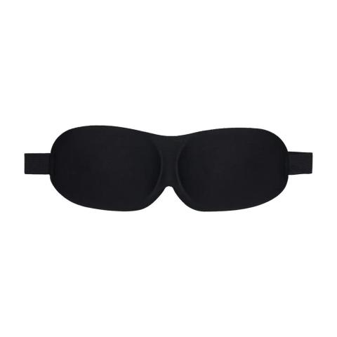 Czarna opaska na oczy 3D BDSM – komfort bez ucisku