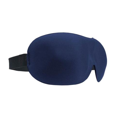 Opaska na oczy 3D granatowa bez ucisku – maska BDSM