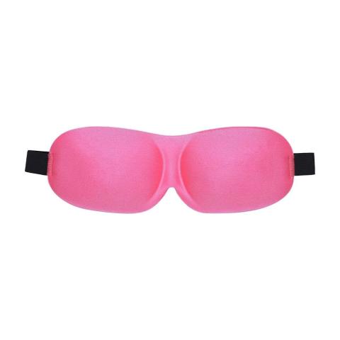 Różowa opaska na oczy 3D BDSM – komfort bez ucisku