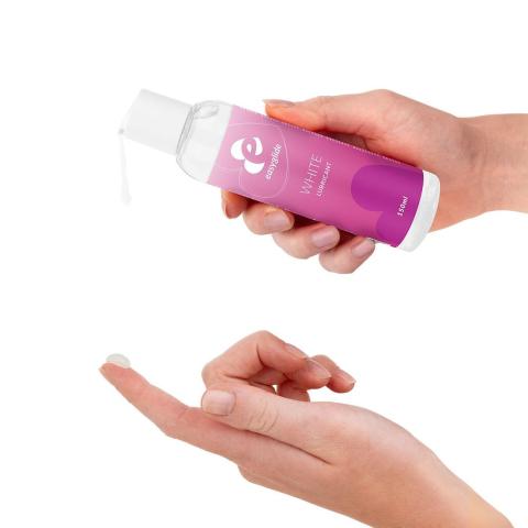 Biały lubrykant wodny 150 ml – realistyczna konsystencja