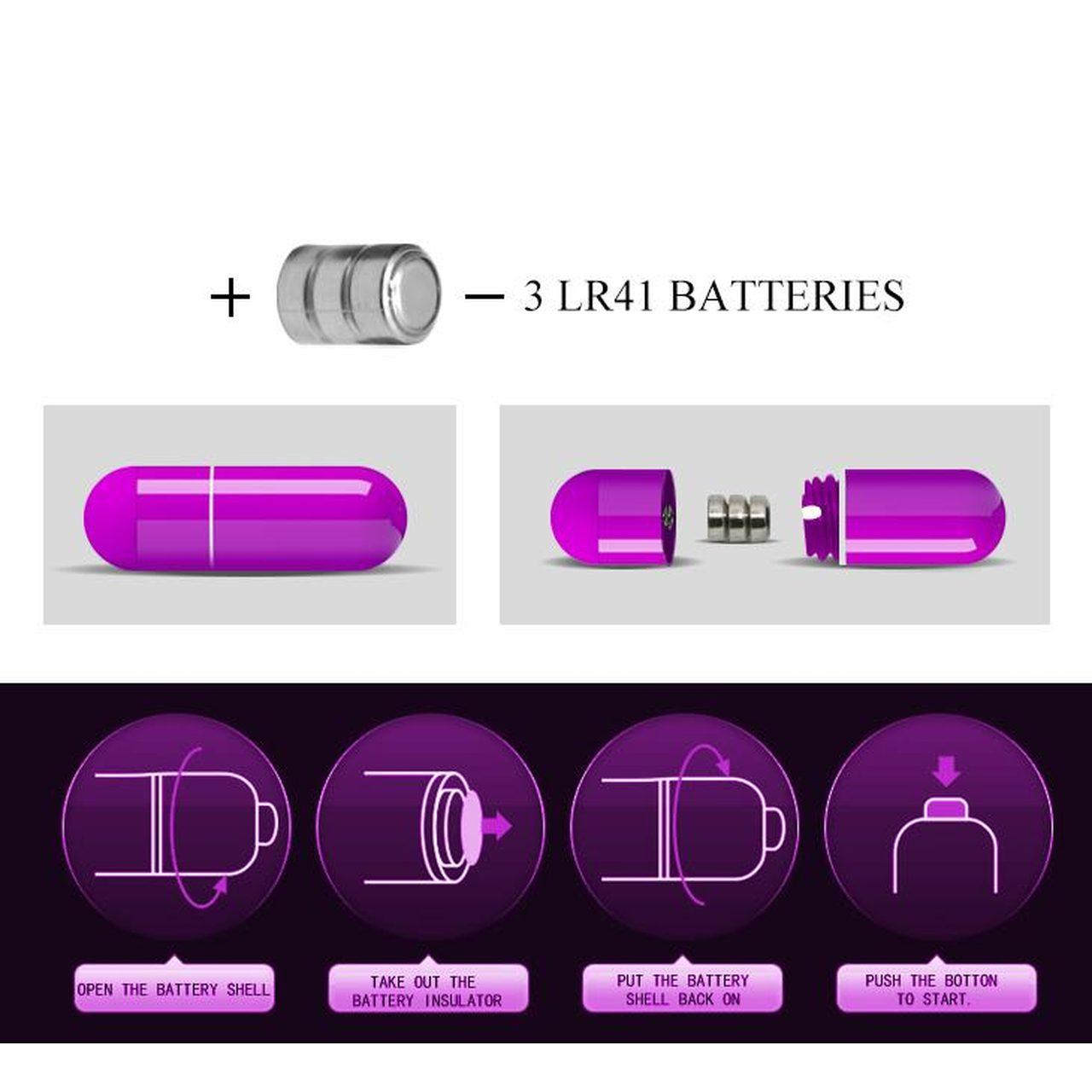 Wibrująca nakładka na palec fioletowa – precyzyjna stymulacja | Loris.pl