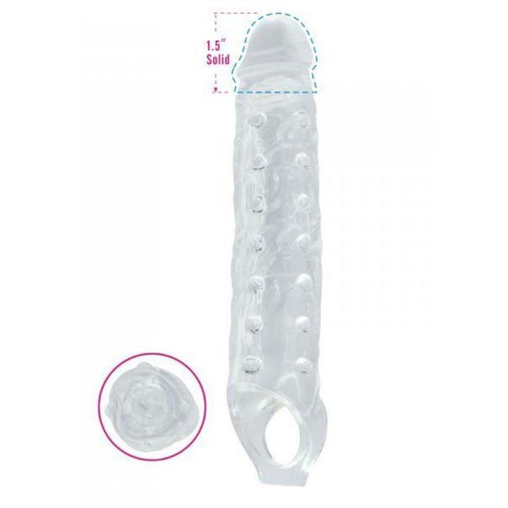 Nakładka przedłużająca 28 cm z twardą końcówką | Duży rozmiar | Loris.pl