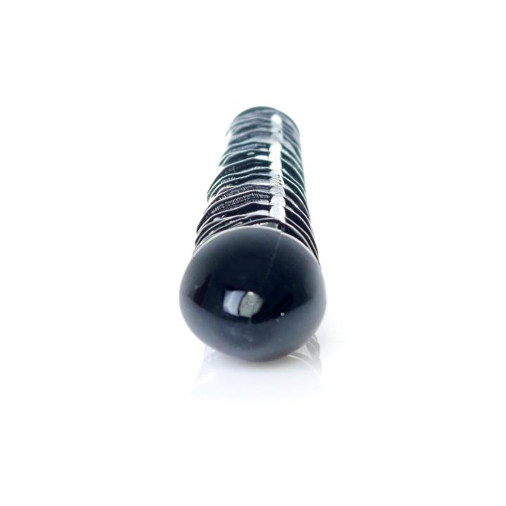 Podwójne dildo elastyczne 33,5 cm czarne