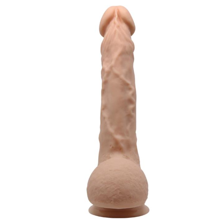 Realistyczne dildo 24,5 cm z przyssawką i wygięciem do punktu G