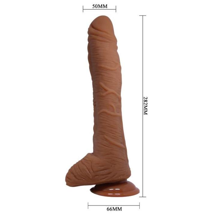 Realistyczne dildo z przyssawką do punktu g | Wodoodporne TPR