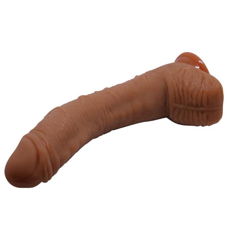 Realistyczne dildo z przyssawką do punktu g | Wodoodporne TPR
