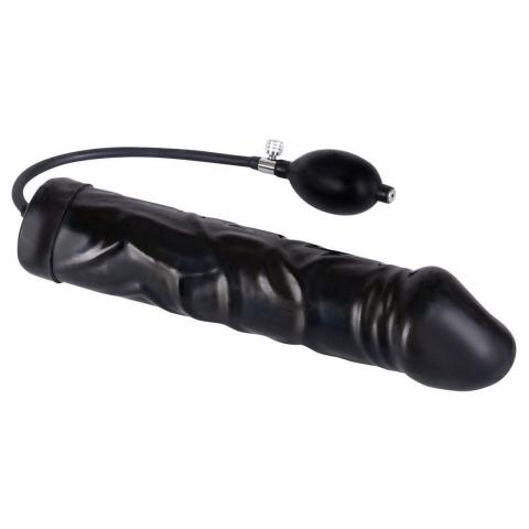 Nadmuchiwane dildo realistyczne 31,5 cm z pompką