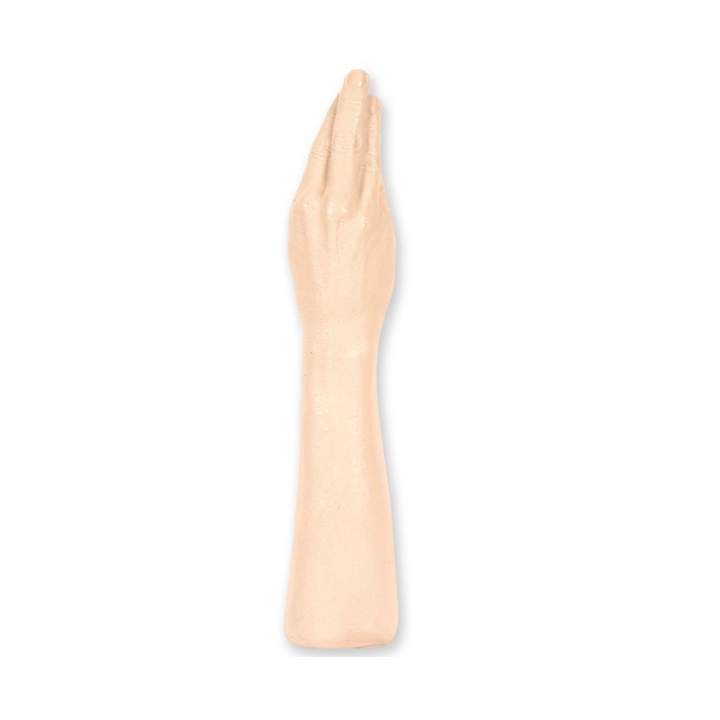 Duża realistyczna dłoń do fistingu 39 cm – dildo z PVC