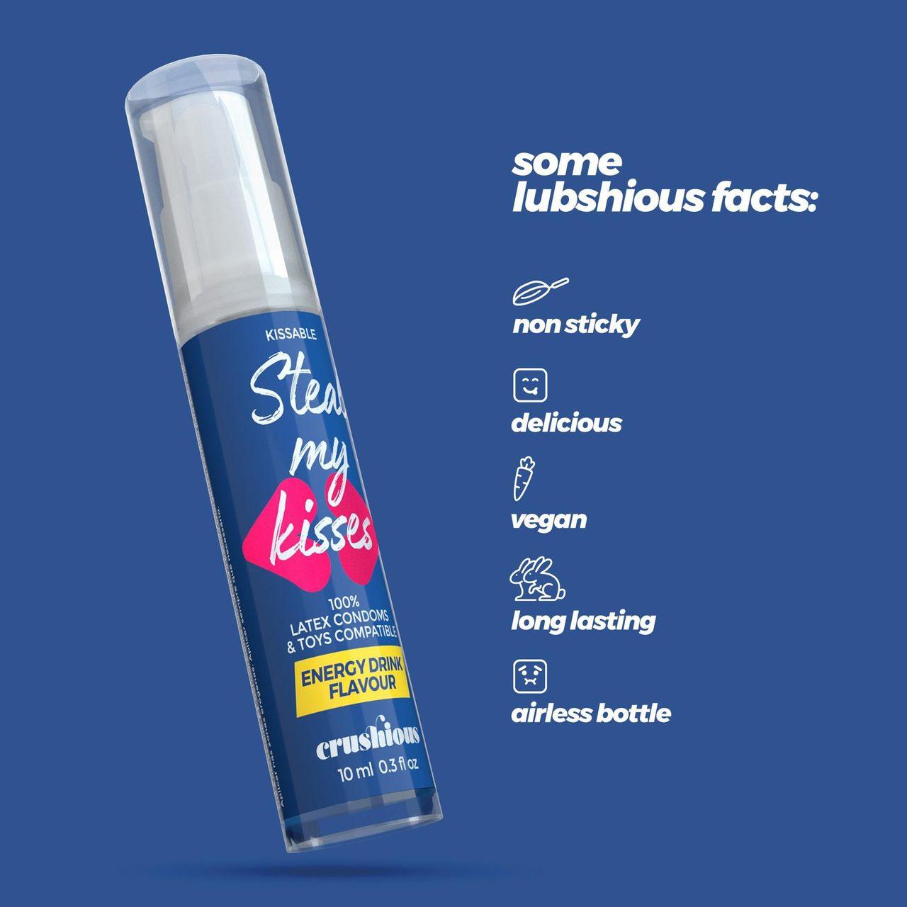 Smakowy lubrykant wodny napój energetyczny 10 ml | Loris.pl