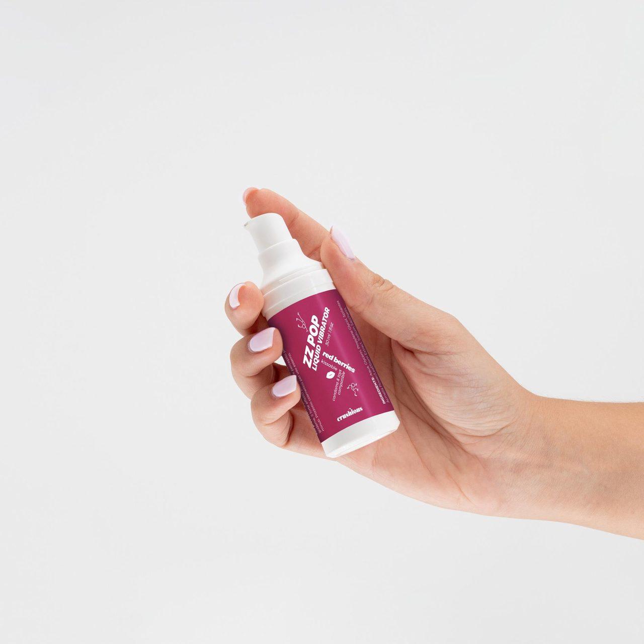 Smakowy żel stymulujący z mrowieniem do oralnych zabaw owoce leśne 30 ml