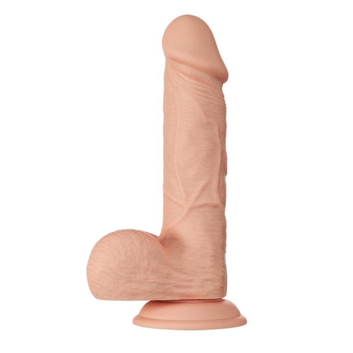 Realistyczne dildo z przyssawką do punktu G 21,3 cm | Loris.pl