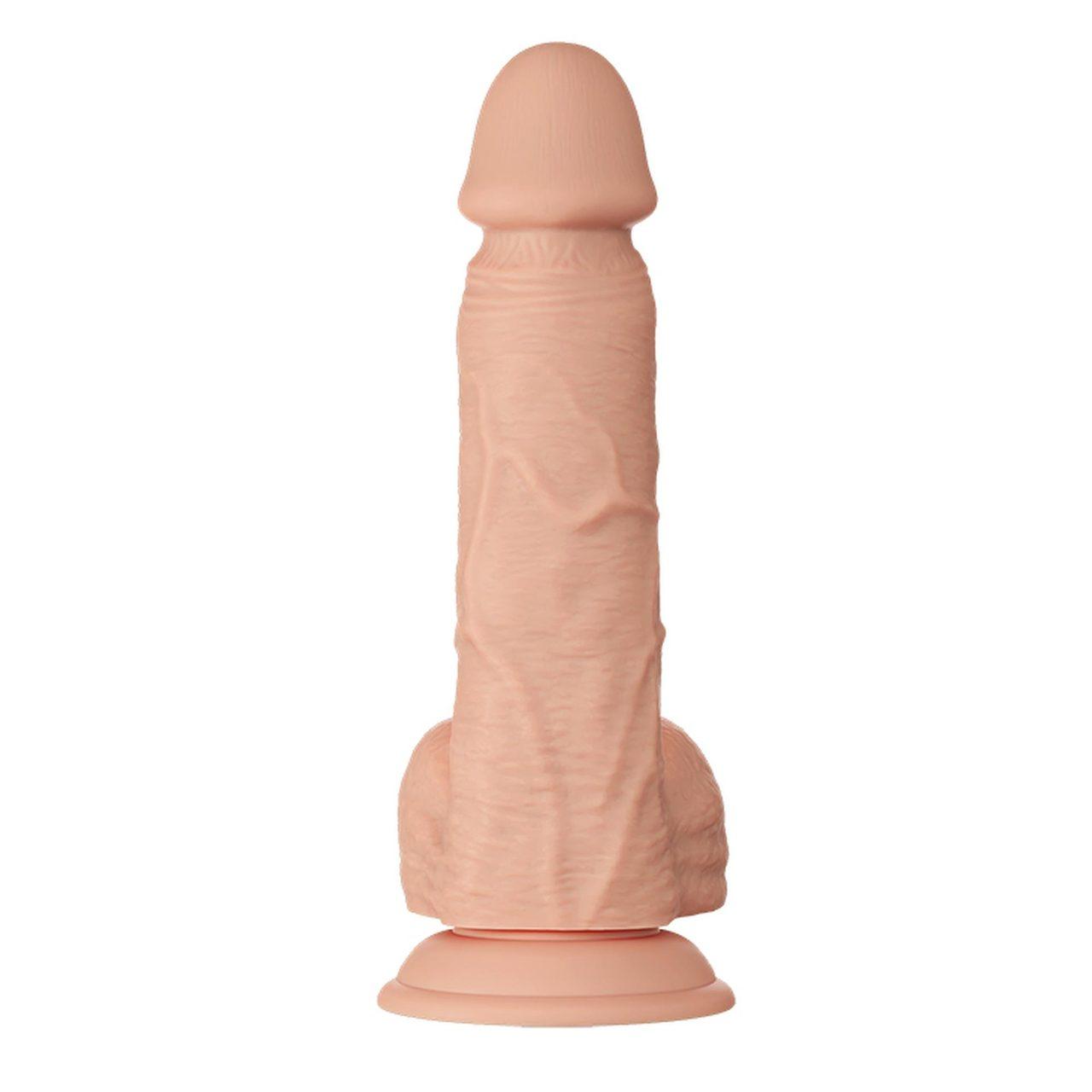 Realistyczne dildo z przyssawką do punktu G 21,3 cm | Loris.pl