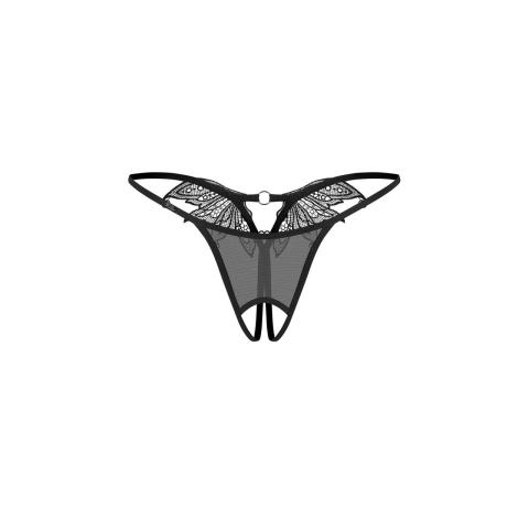 Obsessive Zaliya stringi otwarte – koronkowe crotchless