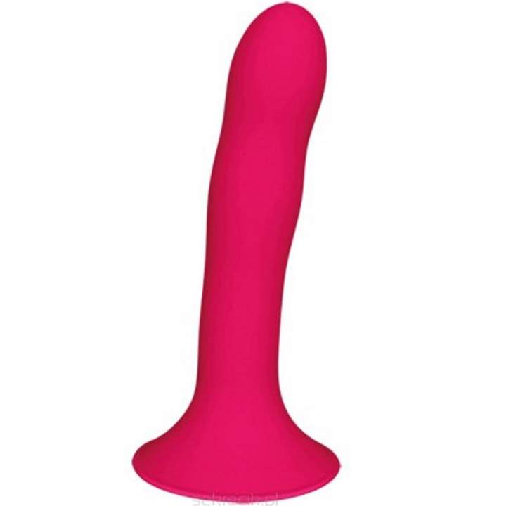 Różowe silikonowe dildo analne dla kobiet i mężczyzn – 16,7 cm