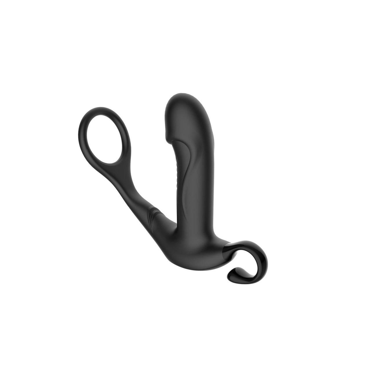 Wodoodporny wibrator analny z pchnięciami | 10 wibracji i 10 trybów ruchu