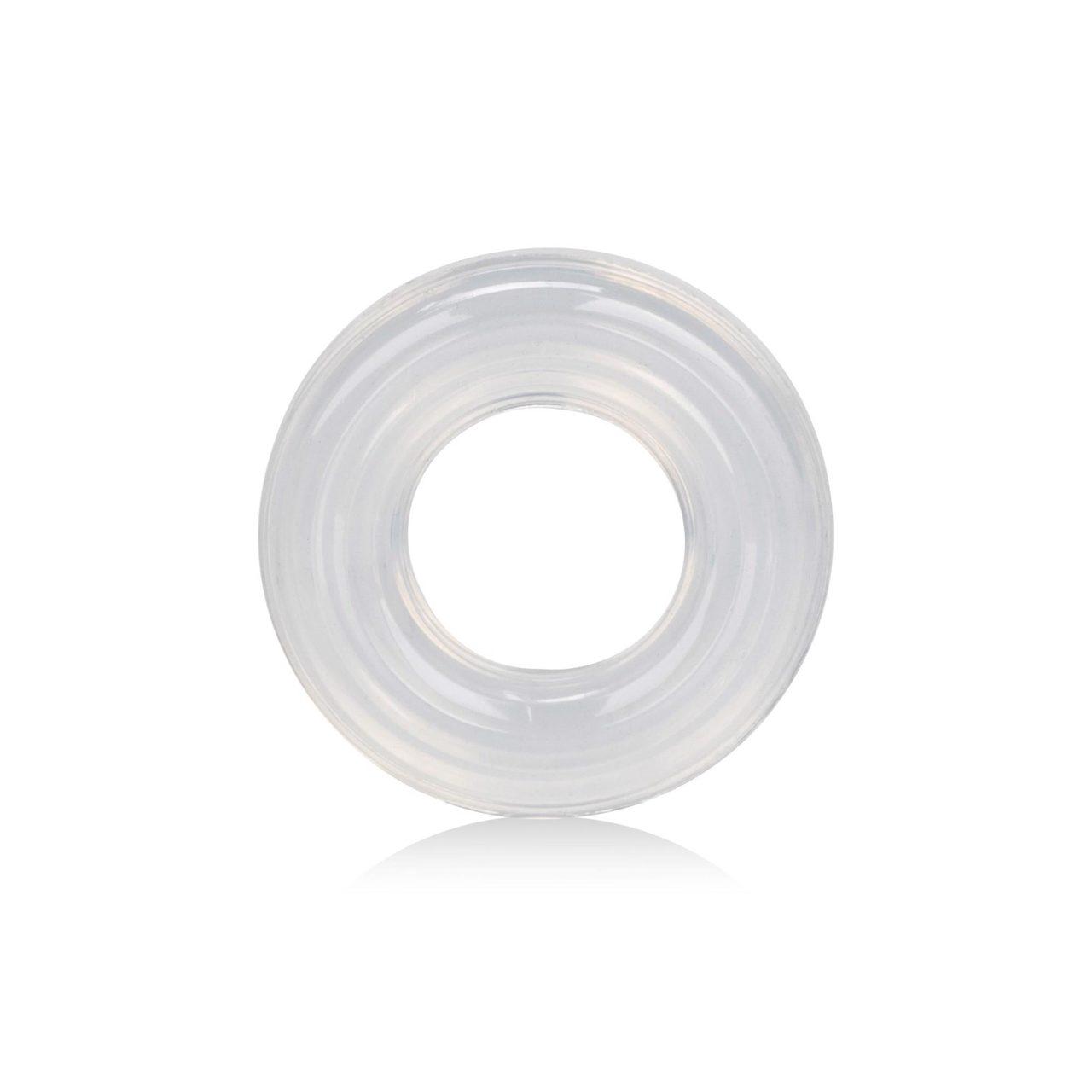 Transparentne pierścienie erekcyjne z silikonu M/L/XL bez wibracji | Loris.pl