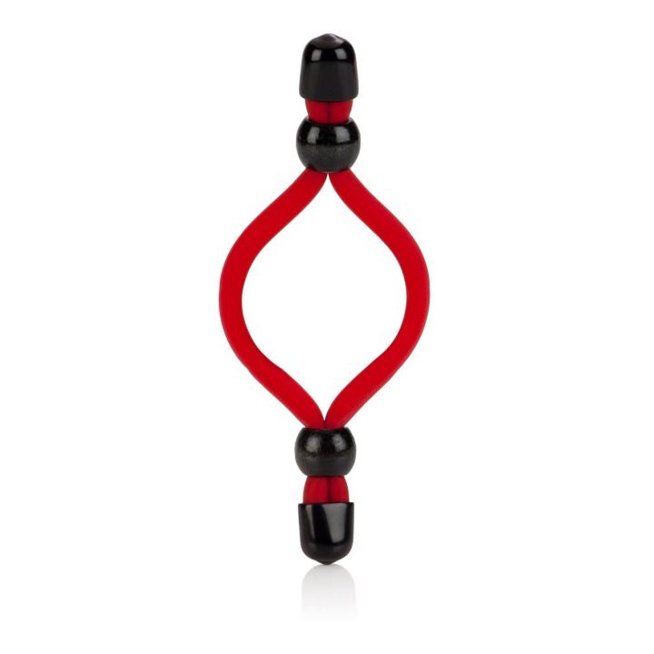 Regulowany czarny pierścień erekcyjny bez wibracji | Loris.pl