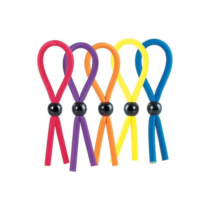 Regulowany pierścień erekcyjny bez wibracji multicolor | Loris.pl