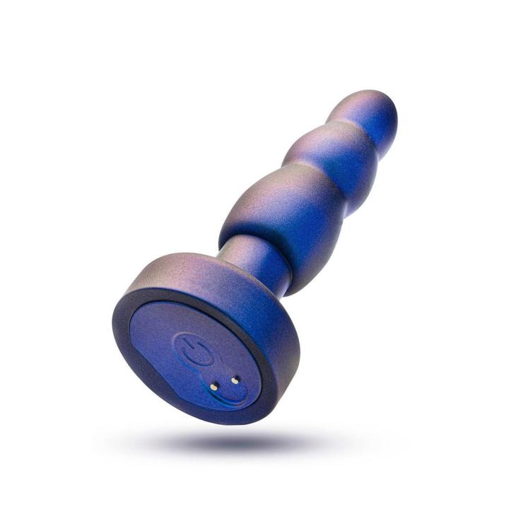 Wibrujący plug analny niebieski – intensywne wibracje i komfort | Loris.pl