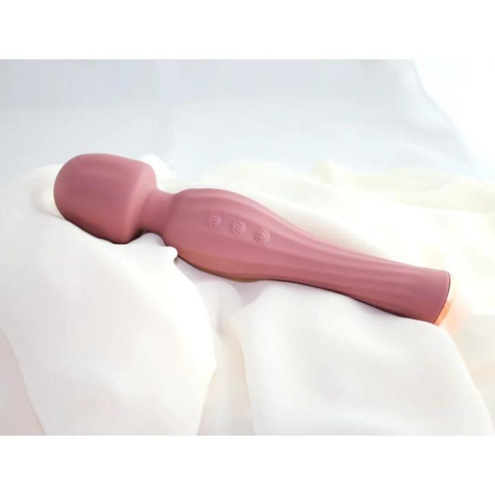 Różowy masażer wibracyjny 20 cm IPX6 | 28 trybów