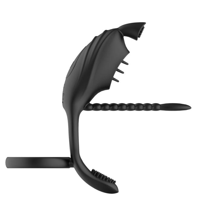 Wibrujący pierścień na penisa do stymulacji łechtaczki | Loris.pl