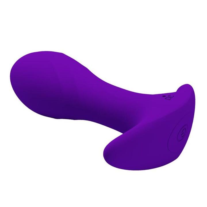 Wibrujący korek analny 12 trybów USB - silikon medyczny