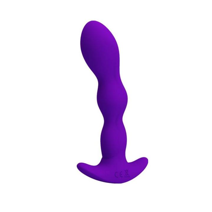 Wibrujący plug analny silikonowy 12 trybów USB