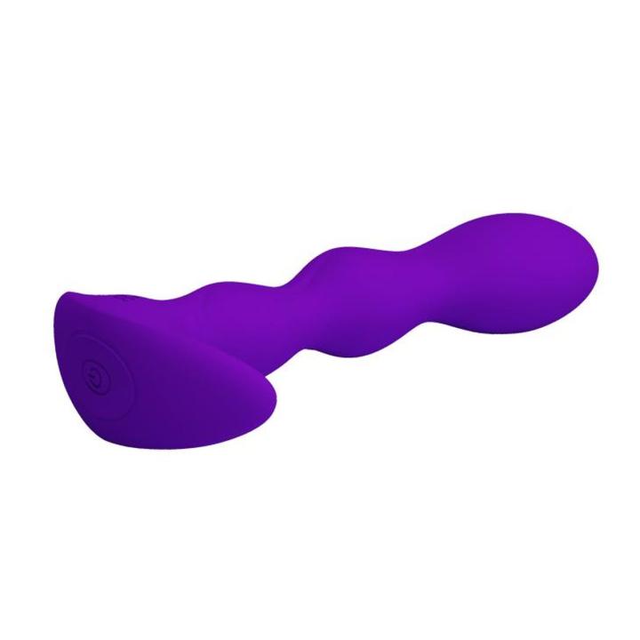 Wibrujący plug analny silikonowy 12 trybów USB