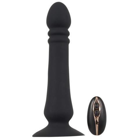 Wibrujący thruster analny z pchnięciami 18 cm | Pilot, przyssawka
