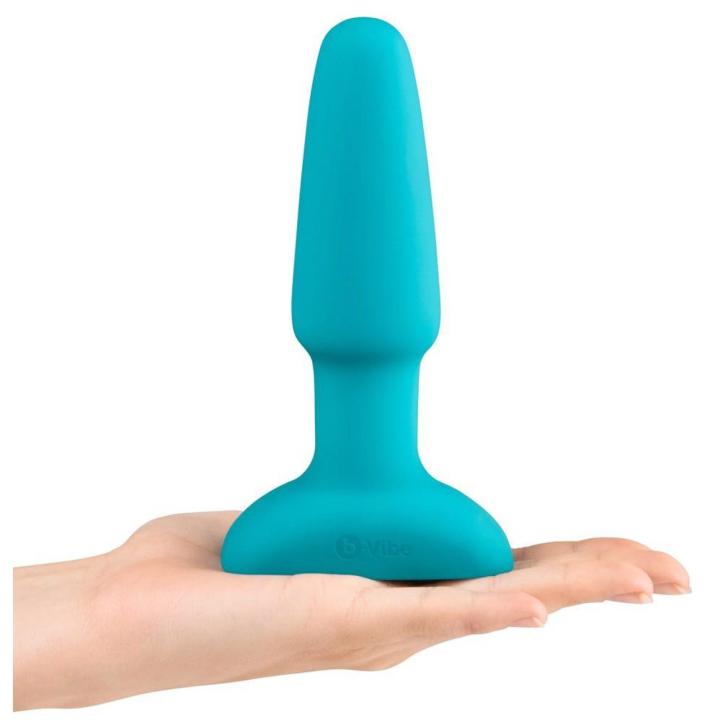 Wibrujący plug analny z obrotowymi koralikami i pilotem | Loris.pl