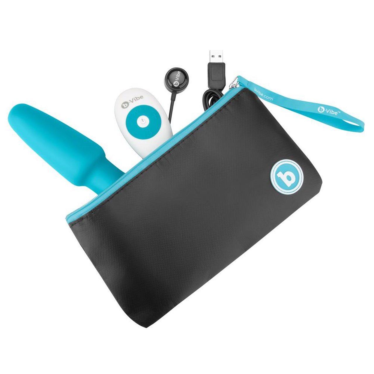 Wibrujący plug analny z obrotowymi koralikami i pilotem | Loris.pl