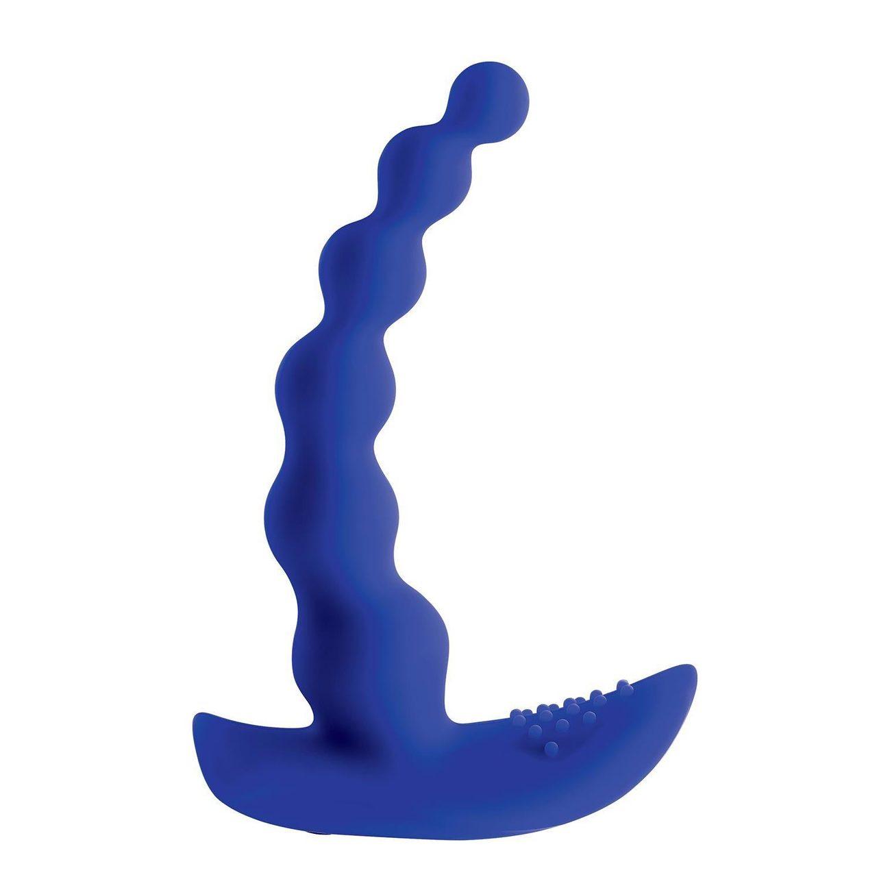 Wibrujący korek analny z kulkami i pilotem | 10 trybów | Loris.pl