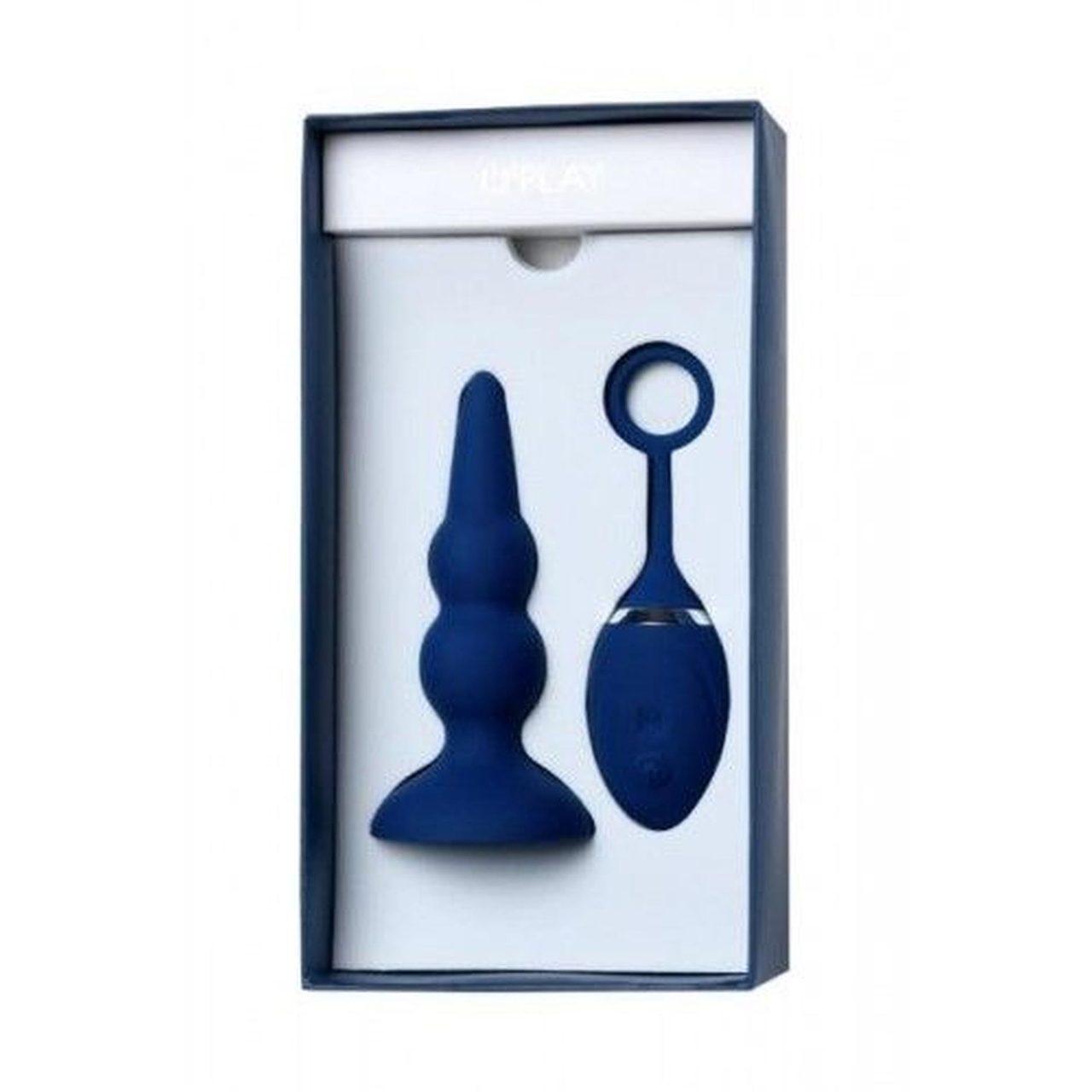 Wibrujący plug analny z ergonomiczną podstawą | Loris.pl