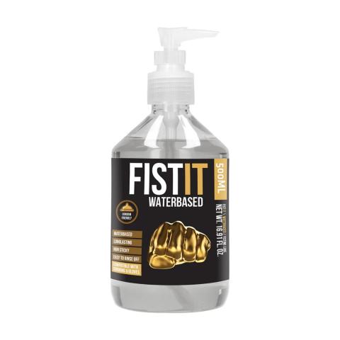 Lubrykant wodny 500 ml do fisting | Bez lepkości, zgodny z lateksem