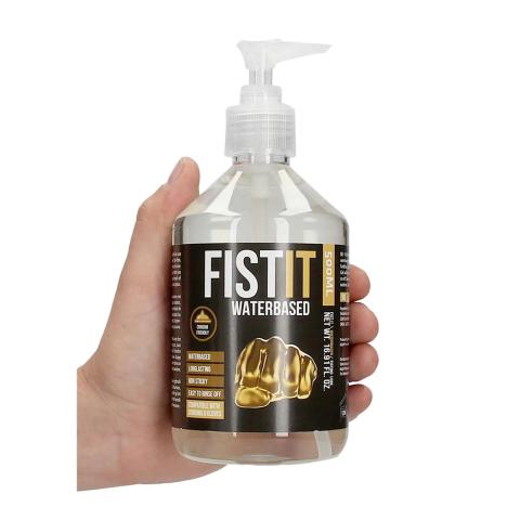 Lubrykant wodny 500 ml do fisting | Bez lepkości, zgodny z lateksem